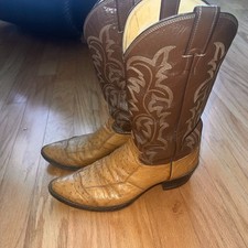 JUSTIN 1662 COGNAC OSTRICH