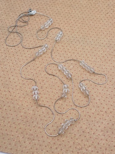 Next long stunning silver tone - long,