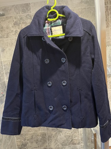 Girls navy duffel - style, short