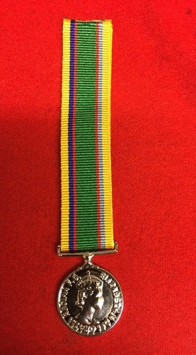 Miniature cadet forces medal - miniature,