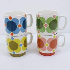 Orla Kiely Stackable Mugs