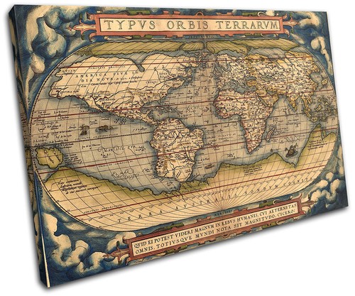 Old world atlas latin maps - world,