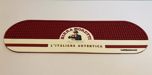 Birra moretti rubber bar pub - bar,
