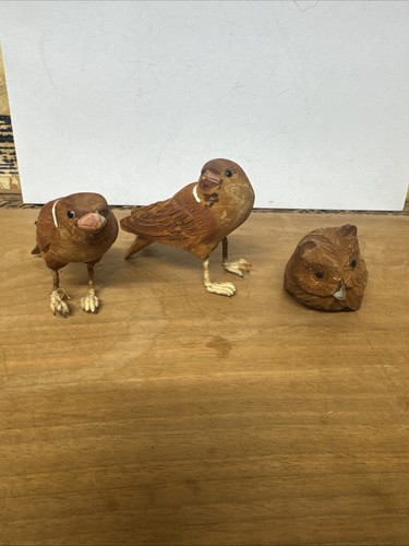 Vintage hand carved wooden - carved,