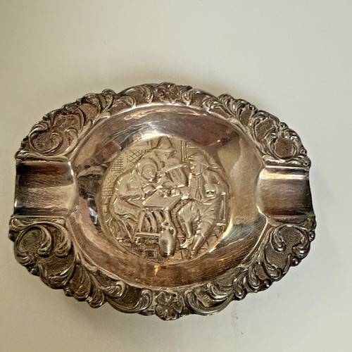 Vintage repousse silver - repousse,