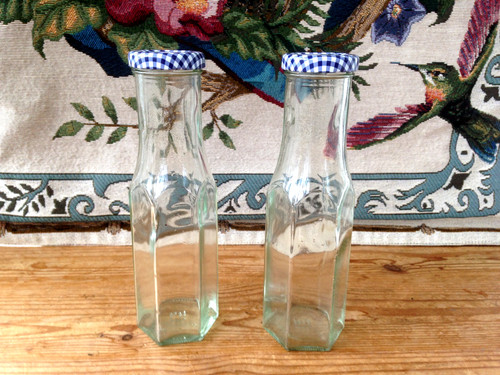 Pair vintage unused kilner - of,
