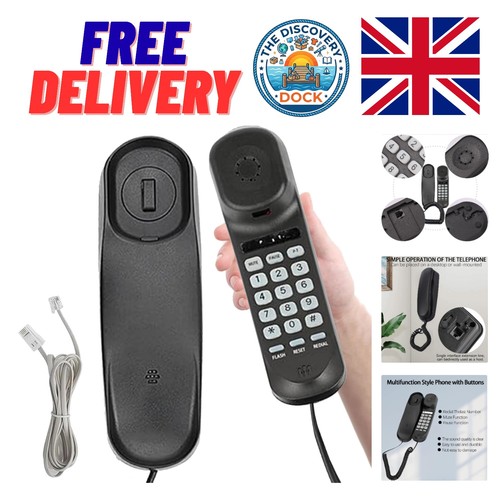 Practical corded phone - phone,