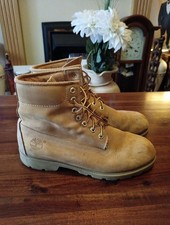 Timberland Brown Leather Suede Men Boots 10.5 UK