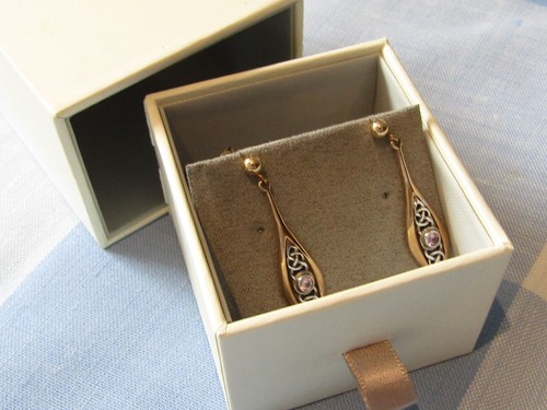 Earrings clogau 9ct yellow - ,