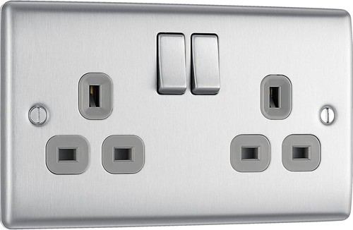Electrical double switched - bg,