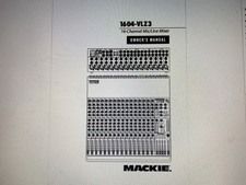 Mackie 1604 Vlz3 User Manual