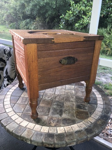 Antique mission oak chamber - antique,