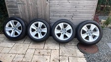 Genuine BMW alloys with winter tyres