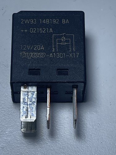 Genuine ford pin black relay - ford, 4-pin