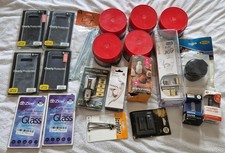 Job Lot Phone Cases, Car Bulbs H1, Car Wax Pegs - Good For Car Boot
