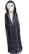 Tk Maxx Grim Reaper Halloween 9” Tall Resin Statue Skeleton 