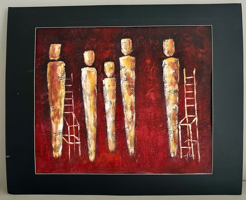 Large textured abstract - large,