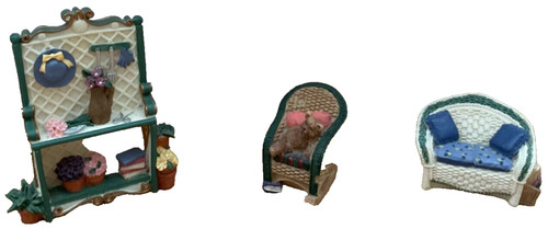 Doll house victorian furniture - house,