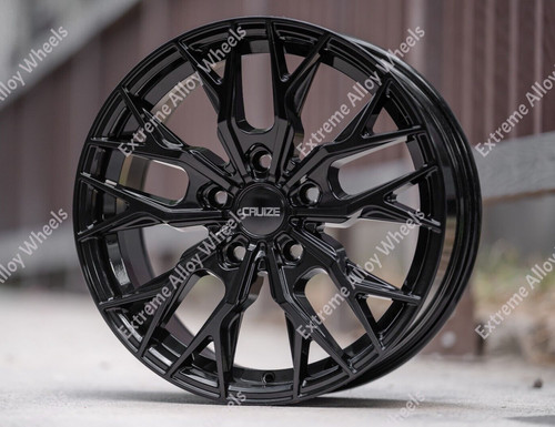 Black gtx alloy wheels - alloy,