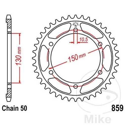 Sprocket for yamaha fzr 600 - sprocket,