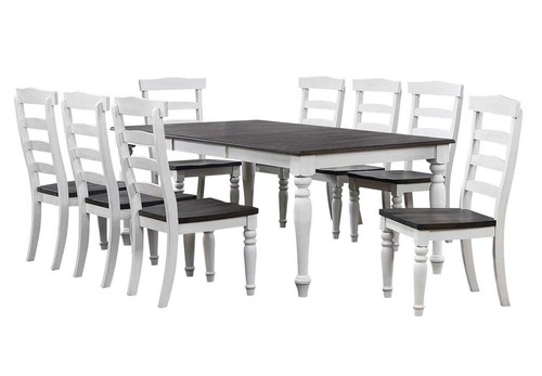 French chic 9pc extendable - french,