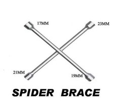 4 WAY CAR VAN WHEEL NUT WRENCH