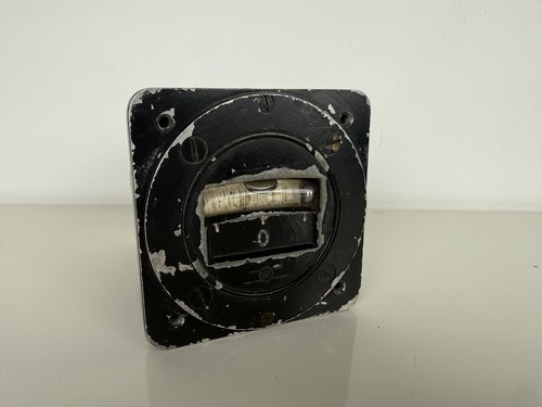 Vintage aircraft inclinometer - vintage,