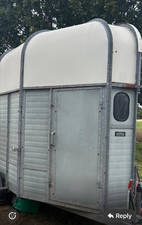 Grey Bakewell horse trailer ideal for conversion 