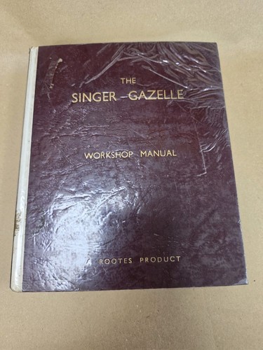 Singer gazelle series - singer,