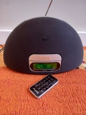 Pure Contour D1 DAB FM Radio Alarm Clock & iPod Dock with Adapter + Remote
