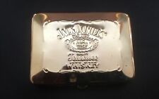 Rare & collectable Jack Daniel's travel shaving kit in vintage brass presentatio