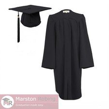 Black Adult Graduation Gown &