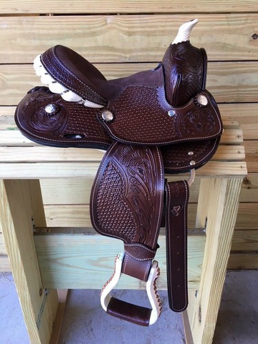 New tooled leather - 12”,