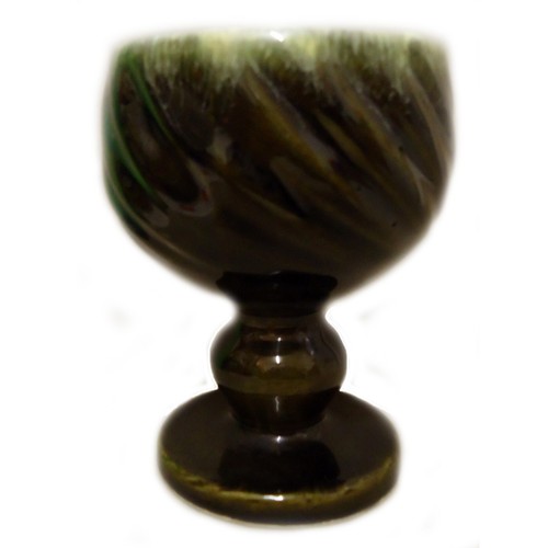 Hull pottery usa green - pottery,