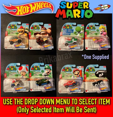 Hot wheels super - super, mario