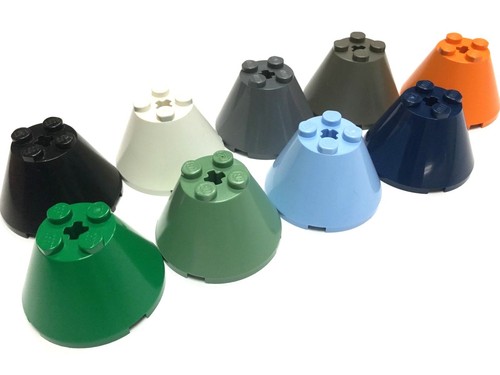 Lego 3943b cone x 2 - x, 4