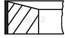 Piston Ring Kit Fits RENAULT