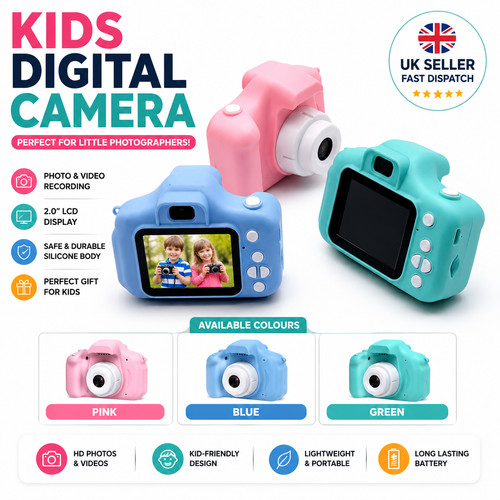 Kids digital camera for boys - kids,