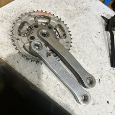 VTG Shimano Alivio FC-MC16 Triple Crankset 170mm Diamond Taper BSA 42/34/24T