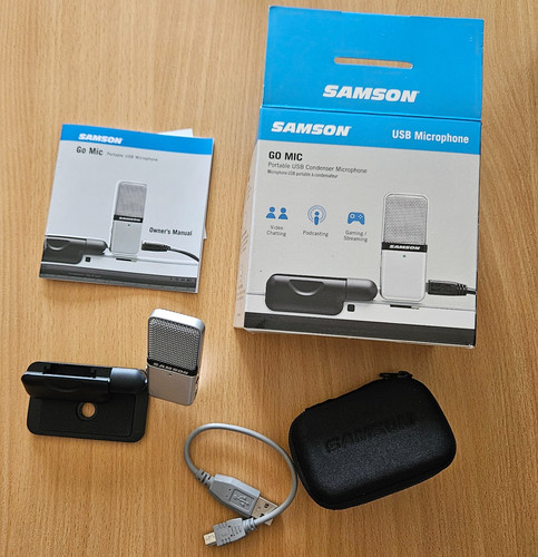 Samson mic portable usb - mic,
