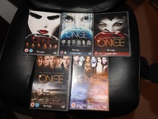 Once upon a time season 1 2 3 4 5 dvd ( 5 is Sealed)