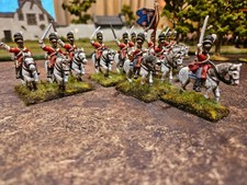 New 28mm Metal Napoleonic Pre Painted Figures on Custom made bases