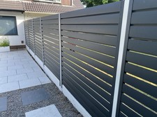 Modern steel fence electric - steel, fence,