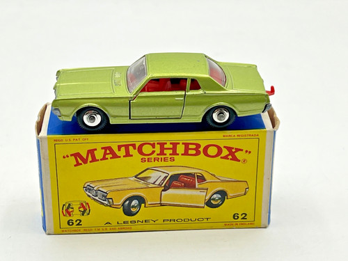 Matchbox no62 mercury cougar - mercury,