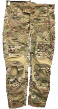 Crye Gen 2 AC Combat Pants Multicam Camo 30 R Kneepad Slots British Army Airsoft
