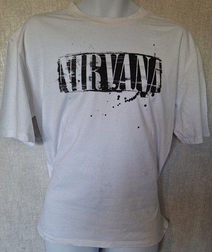 Nirvana shirt white size - t-shirt,