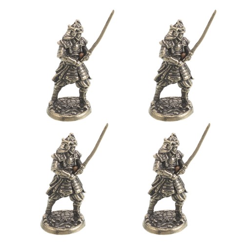 Pcs brass warrior ornaments - 4,
