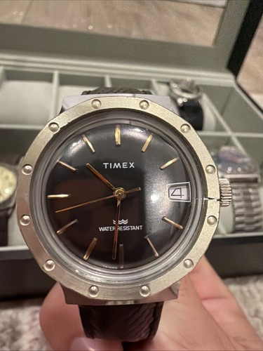 Vintage 1970s timex marlin - vintage,