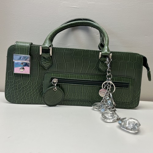 Kathy van zeeland green croc - van,