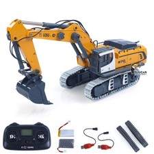 1/50 RC Excavator K970 Engineering Electric Lifting Digger Metal Bucket RTR Toys